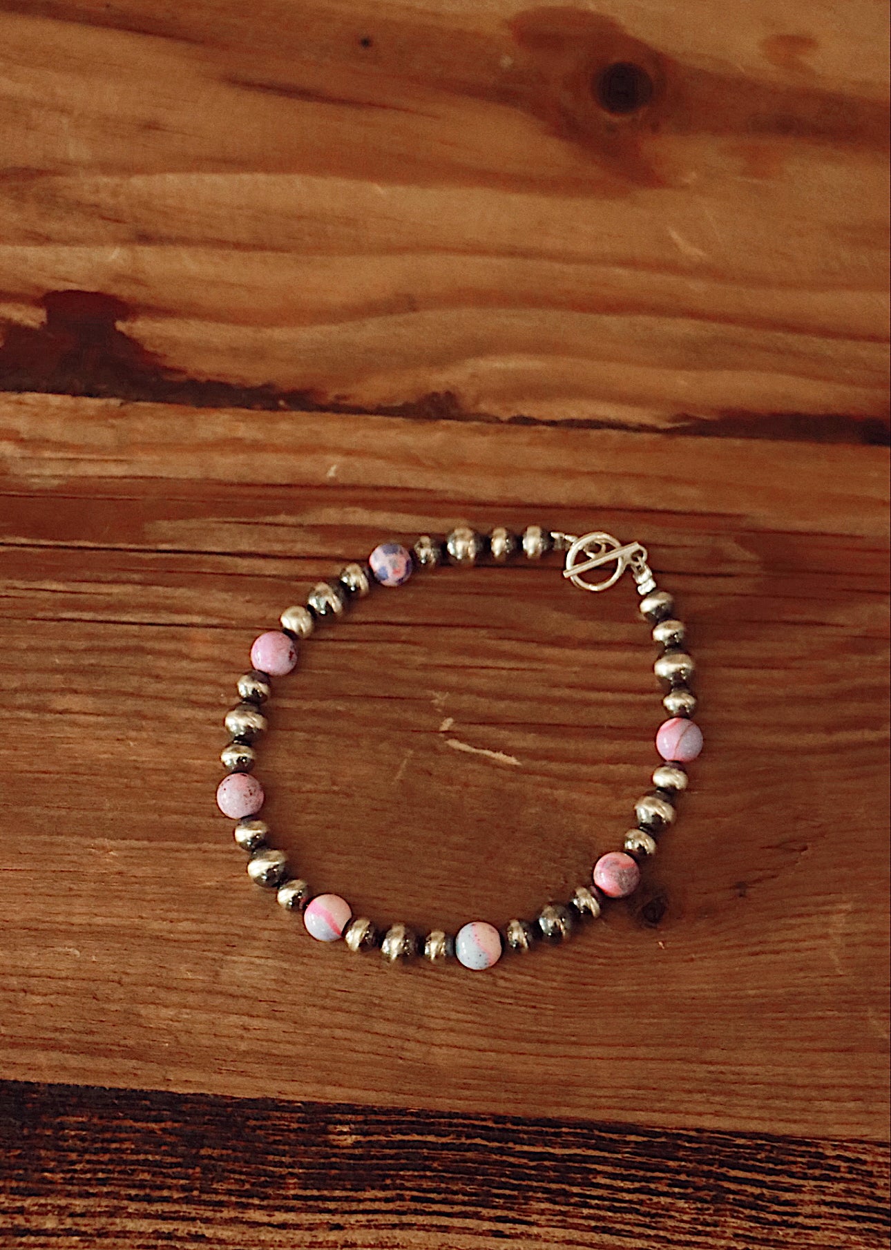 Cotton candy bracelet