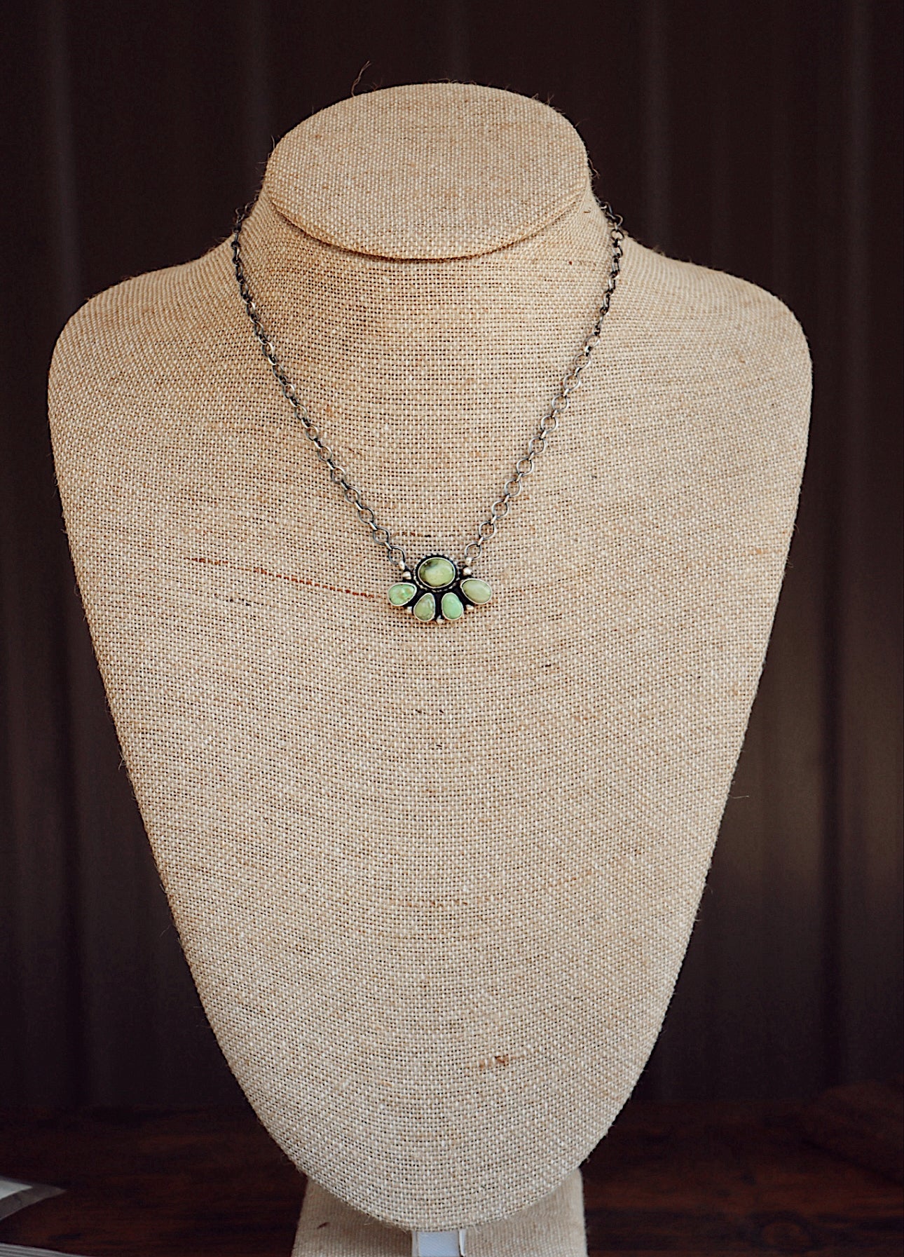 Sonoran Gold Cluster Necklace