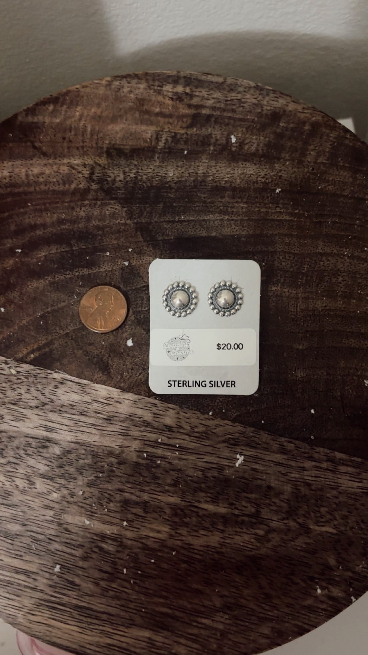 Cowgirl Concho Studs