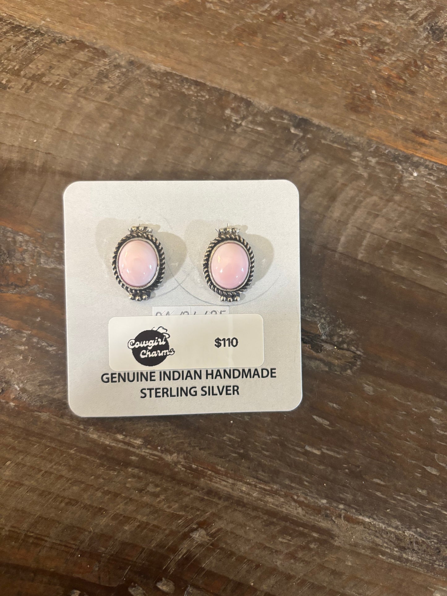 Pink Conch Studs