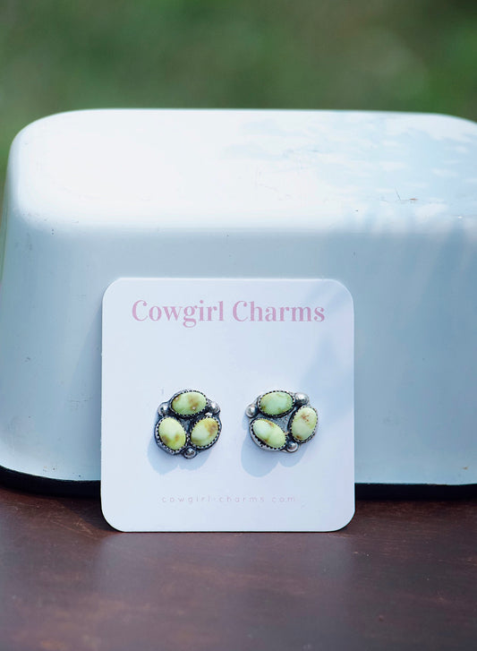 Handmade Palomino Studs