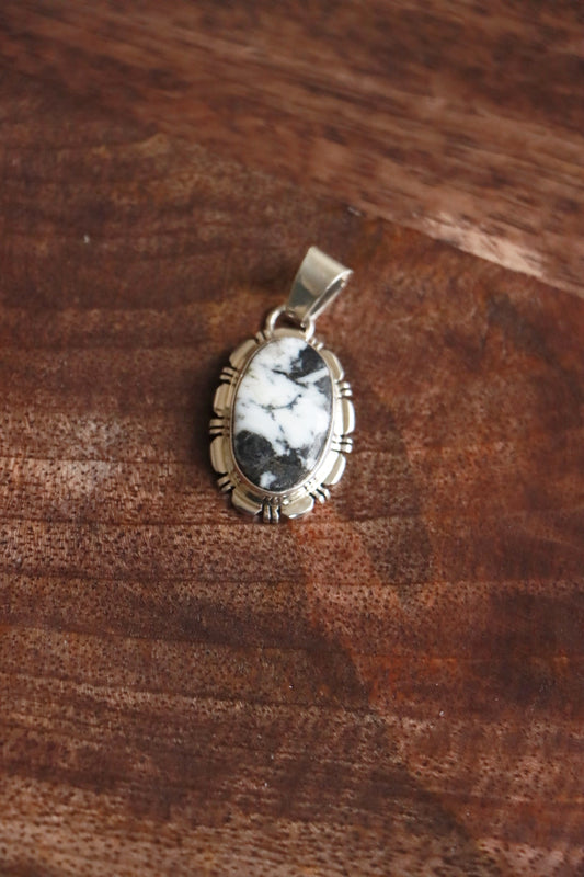 White Buffalo Pendant
